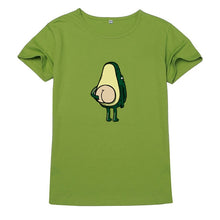 Load image into Gallery viewer, Woman Kawaii Avocado Dick Print T-Shirt