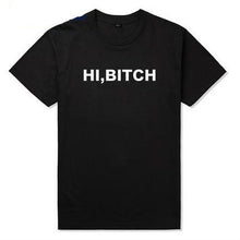 Load image into Gallery viewer, HI BITCH pink Women tshirts