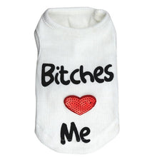 Load image into Gallery viewer, Bitches Love Me Cute Dog Tank