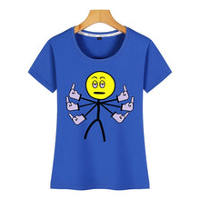 Load image into Gallery viewer, Women all the fucks tshirt
