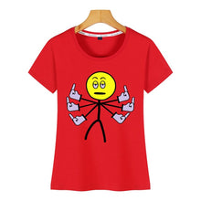 Load image into Gallery viewer, Women all the fucks tshirt
