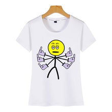 Load image into Gallery viewer, Women all the fucks tshirt
